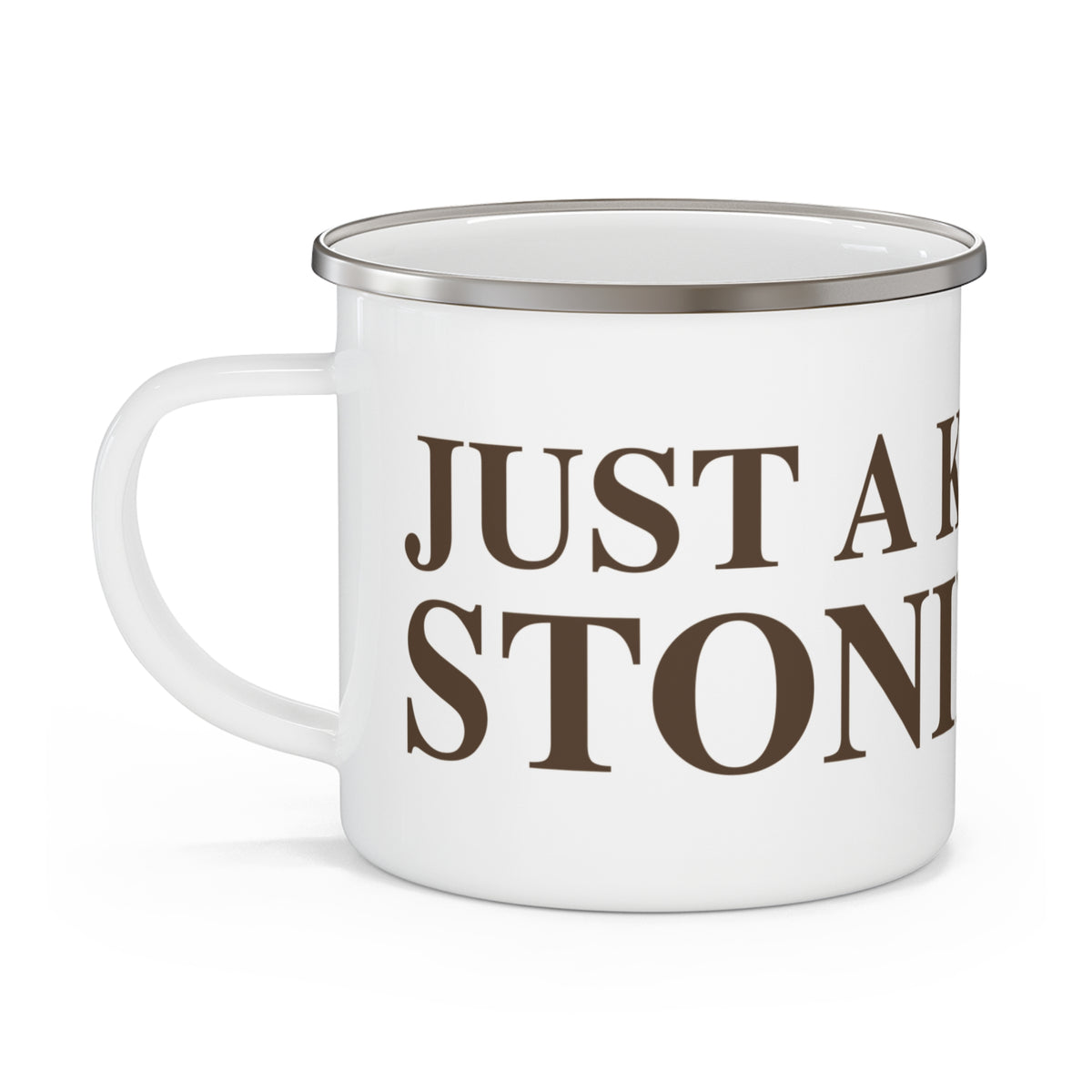 Just a kid from Stonington Enamel Camping Mug
