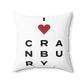 Cranbury Vision Spun Polyester Square Pillow