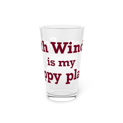 South Windsor is My Happy Place Pint Glass, 16oz