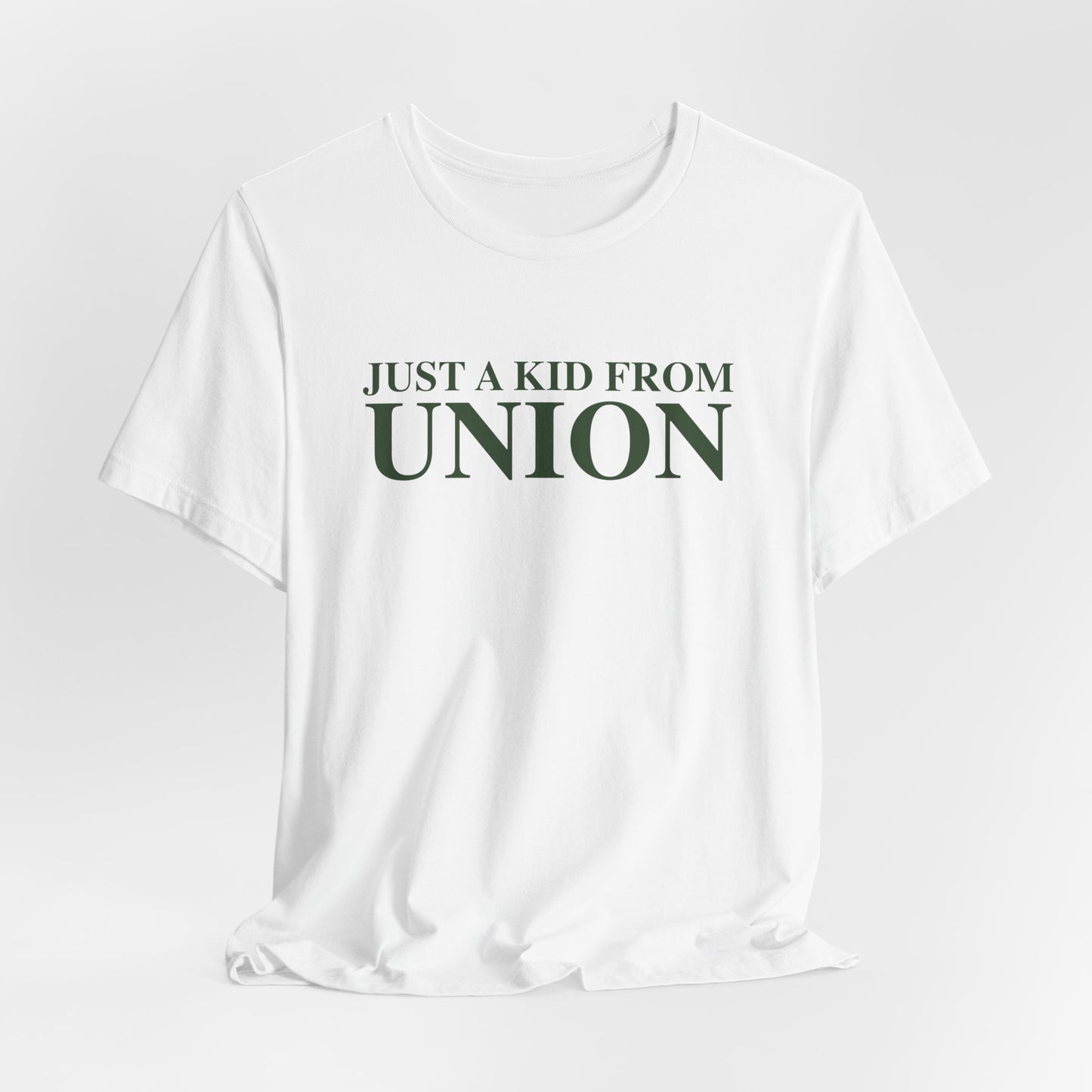 Just a kid from Union Unisex Jersey Short Sleeve T-Shirt