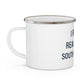 I Really Really Miss South Norwalk Enamel Camping Mug