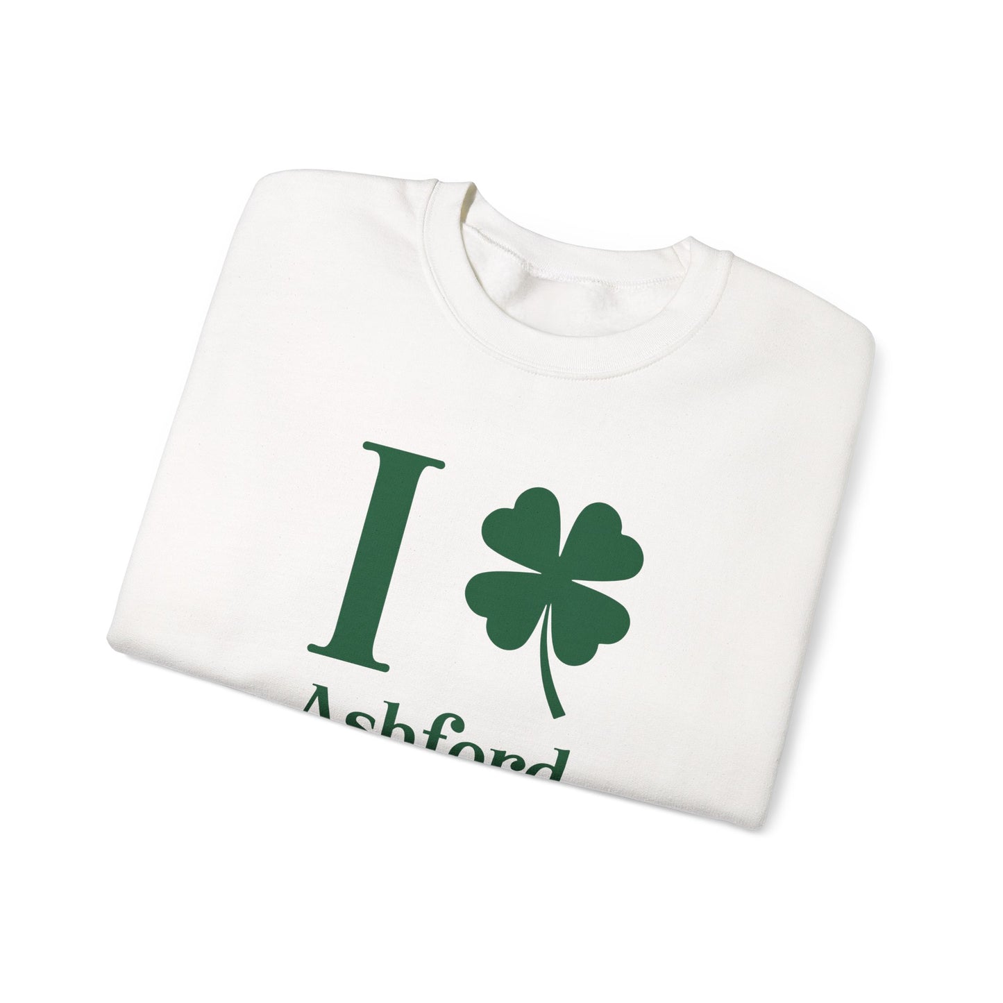 I Clover Ashford Unisex Heavy Blend™ Crewneck Sweatshirt