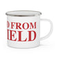 Just a kid from Fairfield Enamel Camping Mug