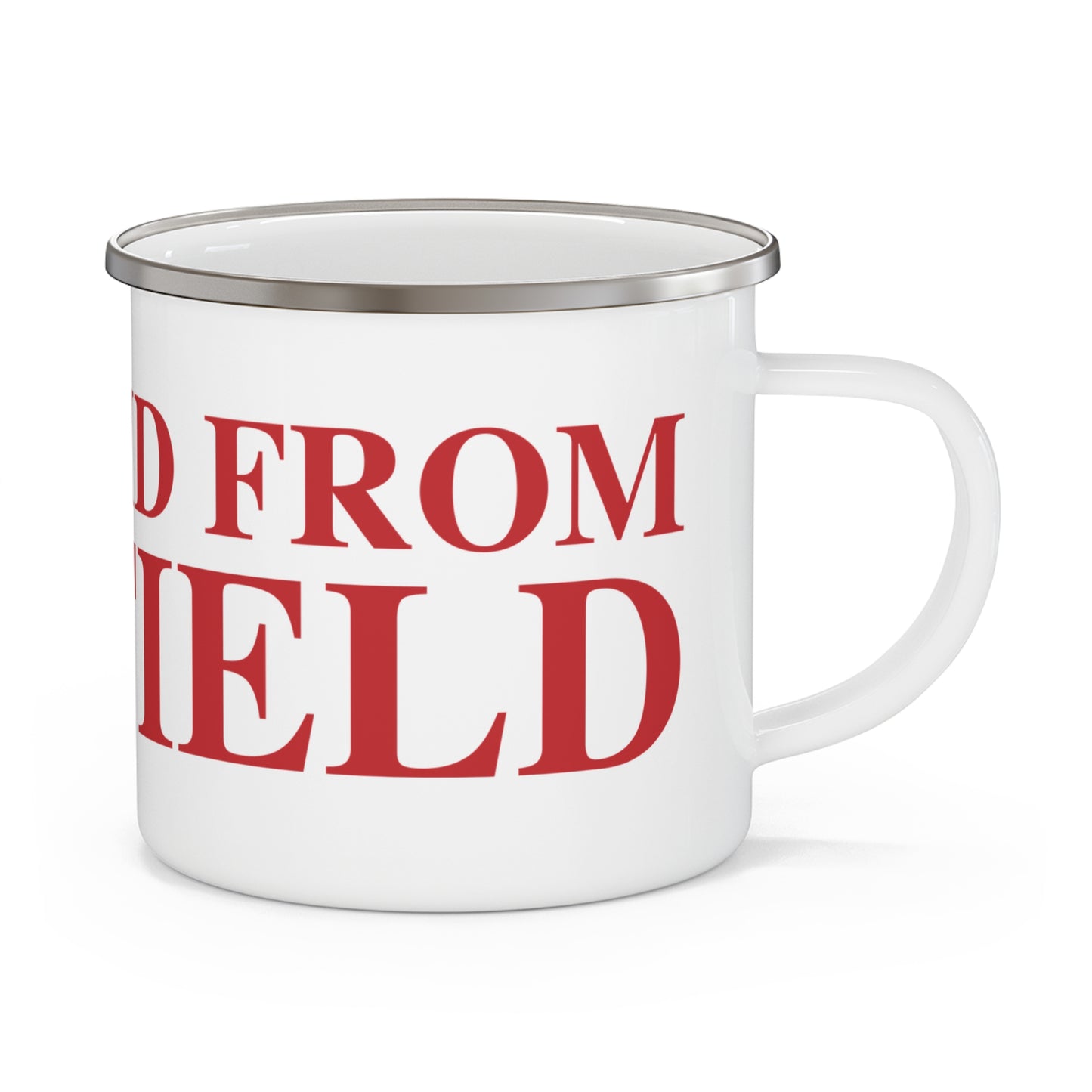 Just a kid from Fairfield Enamel Camping Mug
