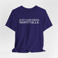 Just a kid from Montville Unisex Jersey Short Sleeve T-Shirt