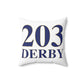 203 Derby Polyester Square Pillow