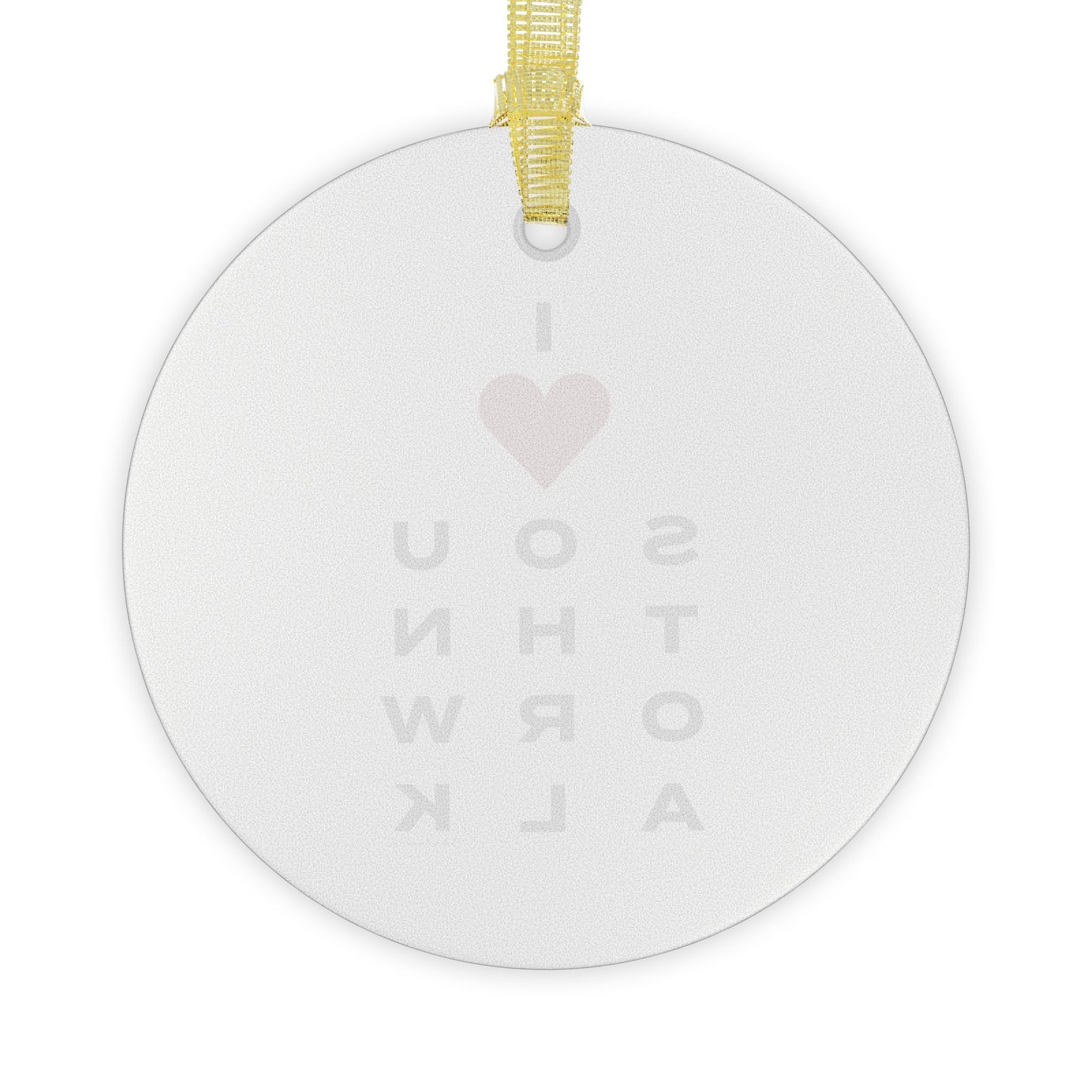 South Norwalk Vision Glass Ornaments
