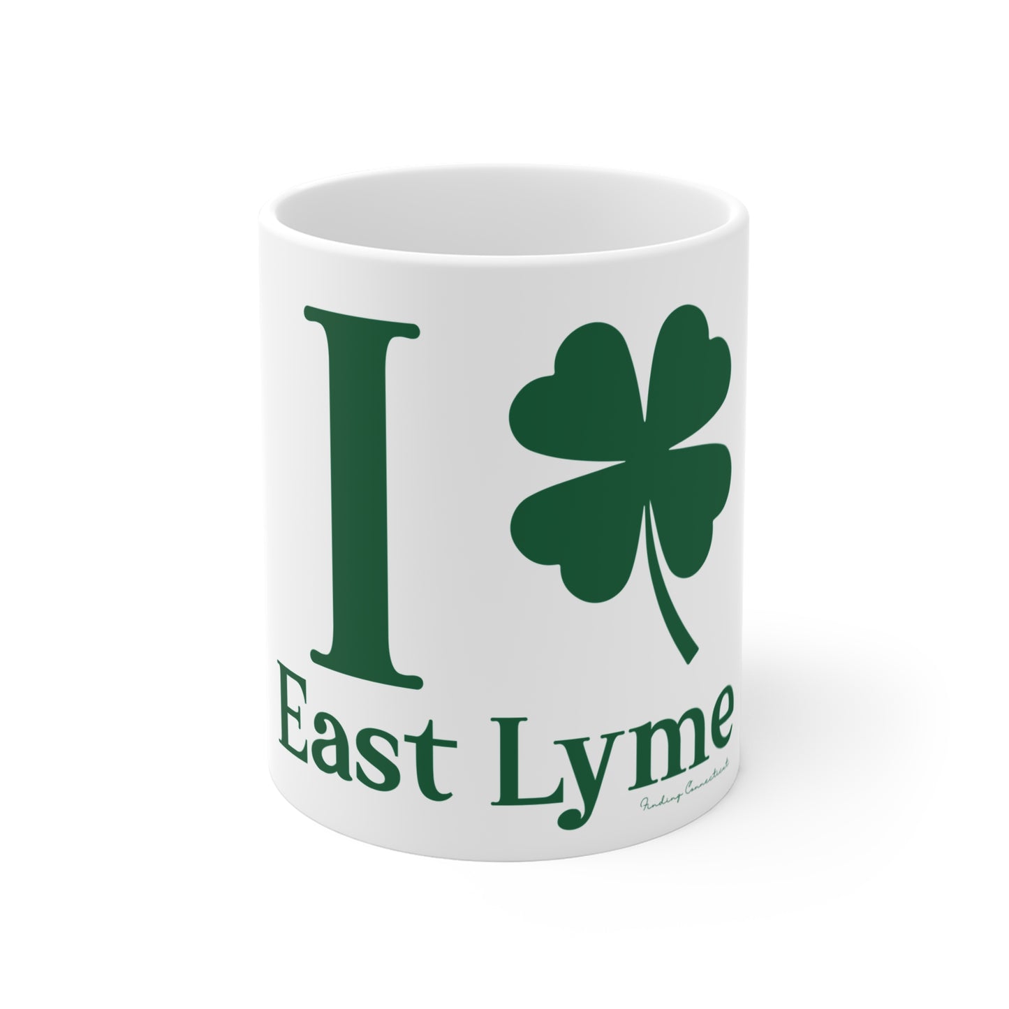 I Clover East Lyme Mug 11oz
