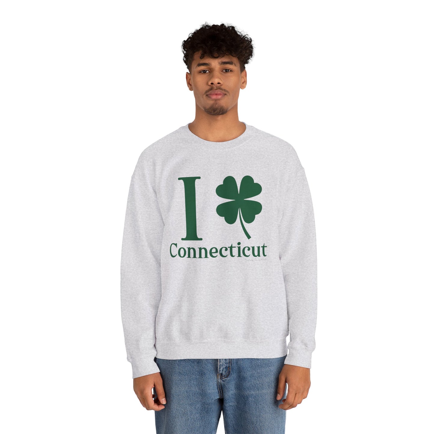 I Clover Connecticut  Unisex Heavy Blend™ Crewneck Sweatshirt