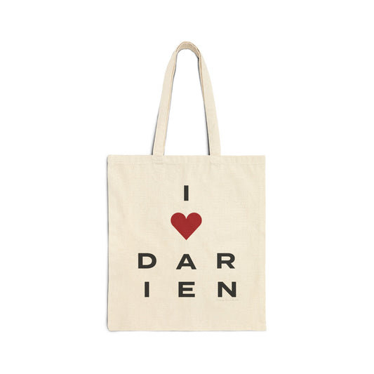 Darien Vision Cotton Canvas Tote Bag