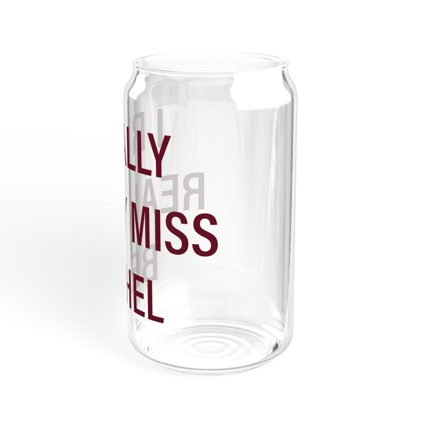 I Really Really Miss Bethel Sipper Glass, 16oz