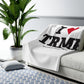 I Heart TRMB Sherpa Fleece Blanket