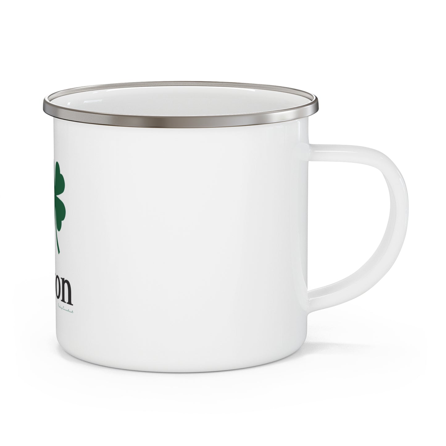 I Clover Weston Enamel Camping Mug