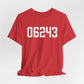 06243 Killingly  CT Zip Code Unisex Jersey Short Sleeve T-Shirt