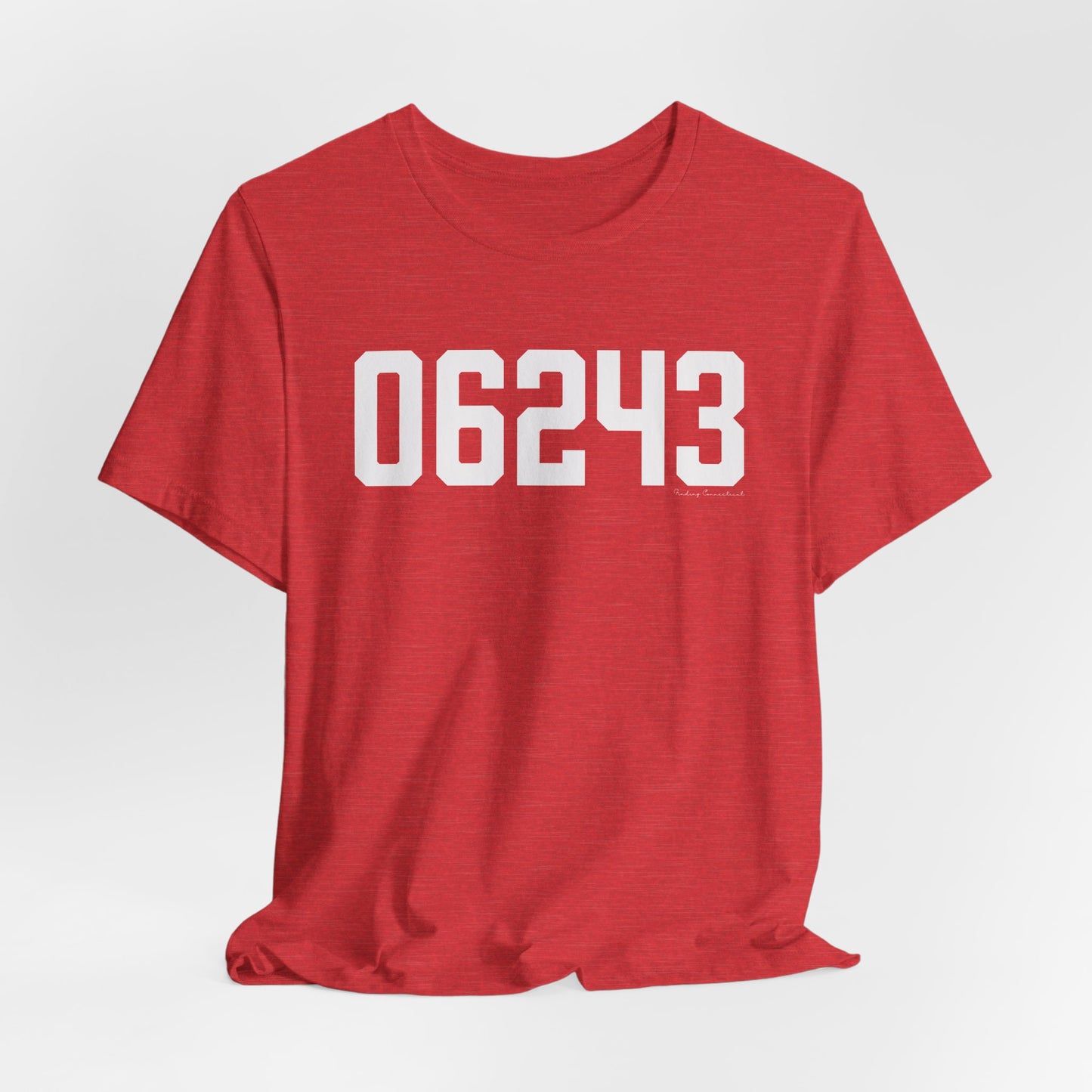06243 Killingly  CT Zip Code Unisex Jersey Short Sleeve T-Shirt