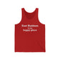East Haddam is My Happy Place Unisex Jersey Tank Top