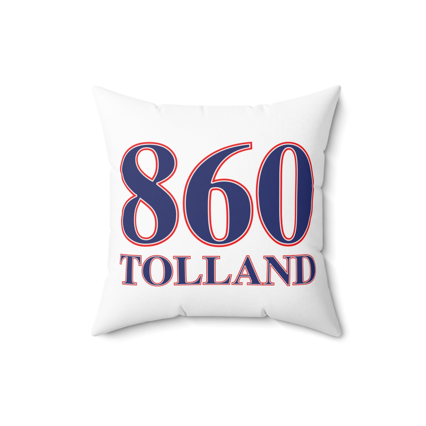 860 Union Red, White & Blue Spun Polyester Square Pillow