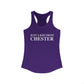 Just a kid from Chester Women's Ideal Racerback Tank Top