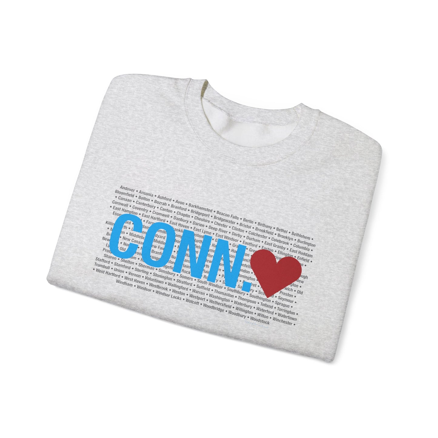 Connecticut Love Unisex Heavy Blend™ Crewneck Sweatshirt