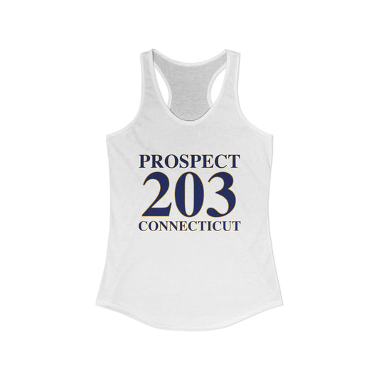 Prospect 203 Connecticut Women's Ideal Racerback Tank Top