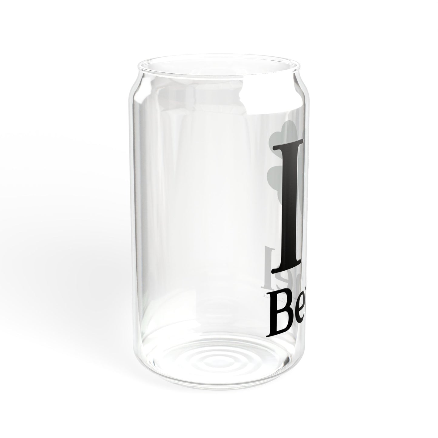 I Clover Bethel Sipper Glass, 16oz
