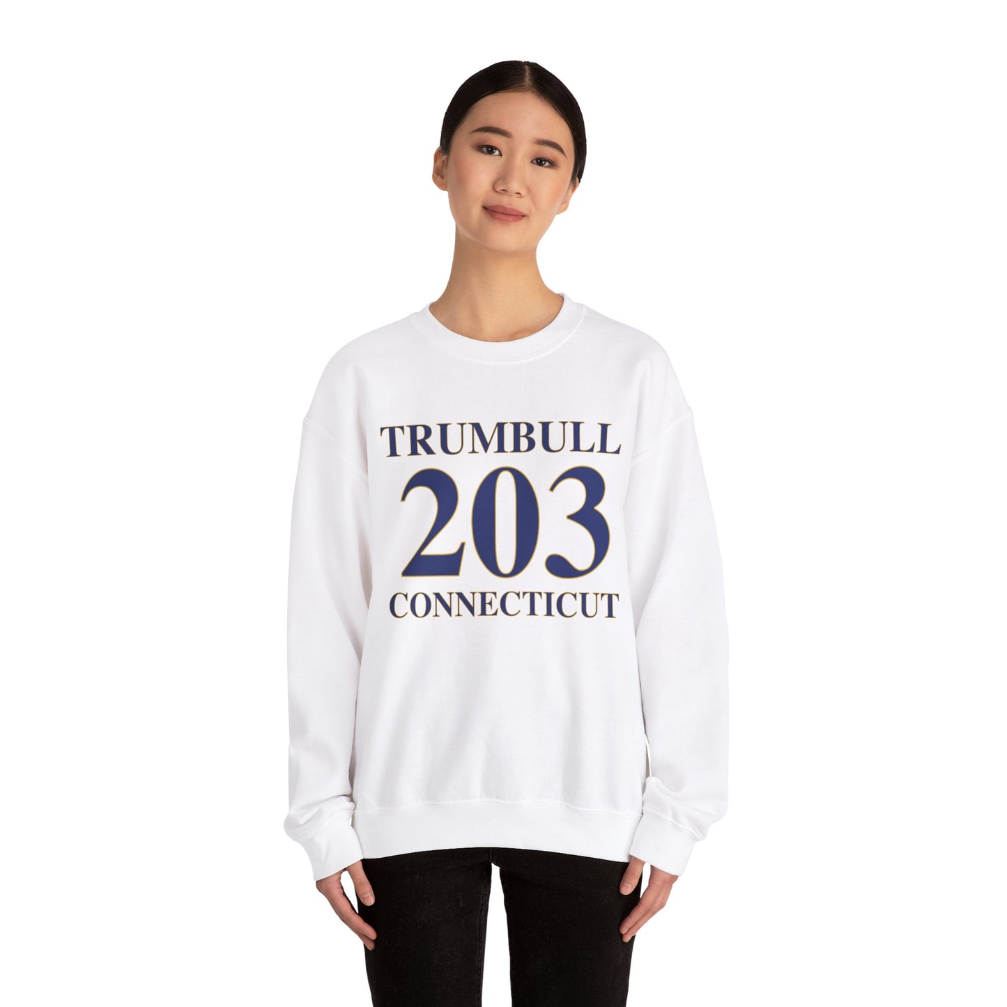 Trumbull 203 Connecticut Unisex Heavy Blend™ Crewneck Sweatshirt