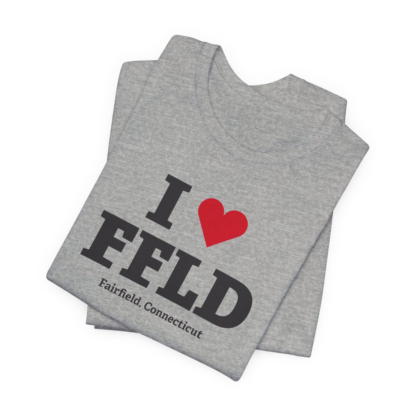 I Heart FFLD Unisex Jersey Short Sleeve T-Shirt