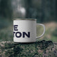 Love Weston Enamel Camping Mug