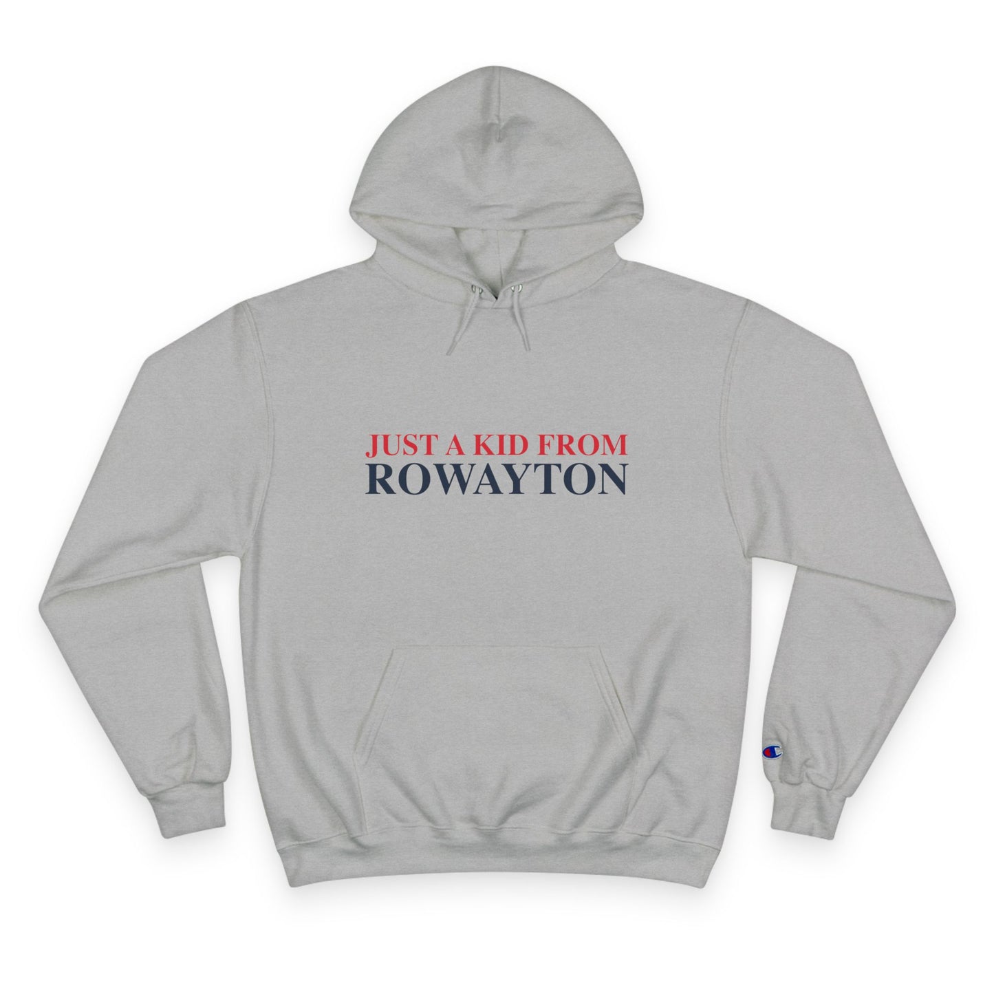 Just a kid from Rowayton Champion Hoodie