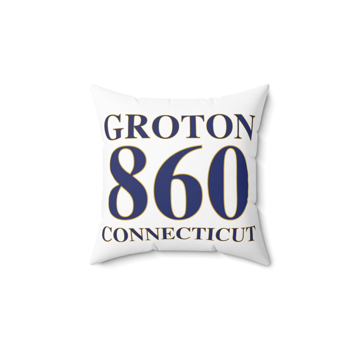 Groton 860 Connecticut Spun Polyester Square Pillow