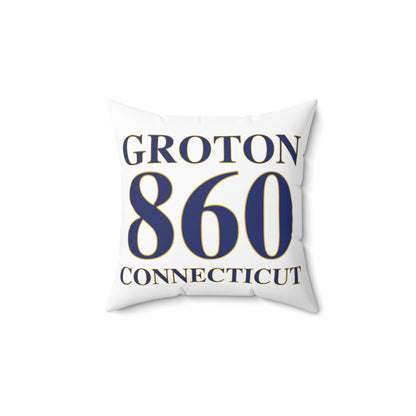 Groton 860 Connecticut Spun Polyester Square Pillow