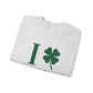 I Clover Stamford (Green) Unisex Heavy Blend™ Crewneck Sweatshirt