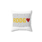 Redding Love Spun Polyester Square Pillow