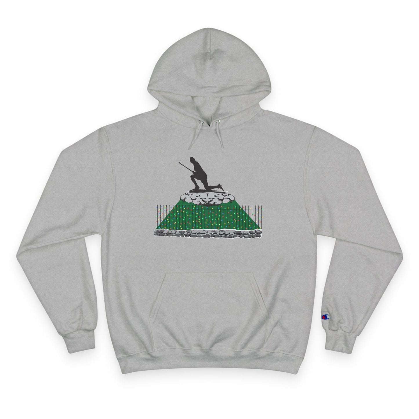 Minuteman Holiday Lights Champion Hoodie Sweatshirt