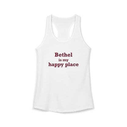 Bethel Is My Happy Place Women's Ideal Racerback Tank Top