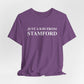 Just a kid from Stamford Unisex Jersey Short Sleeve T-Shirt