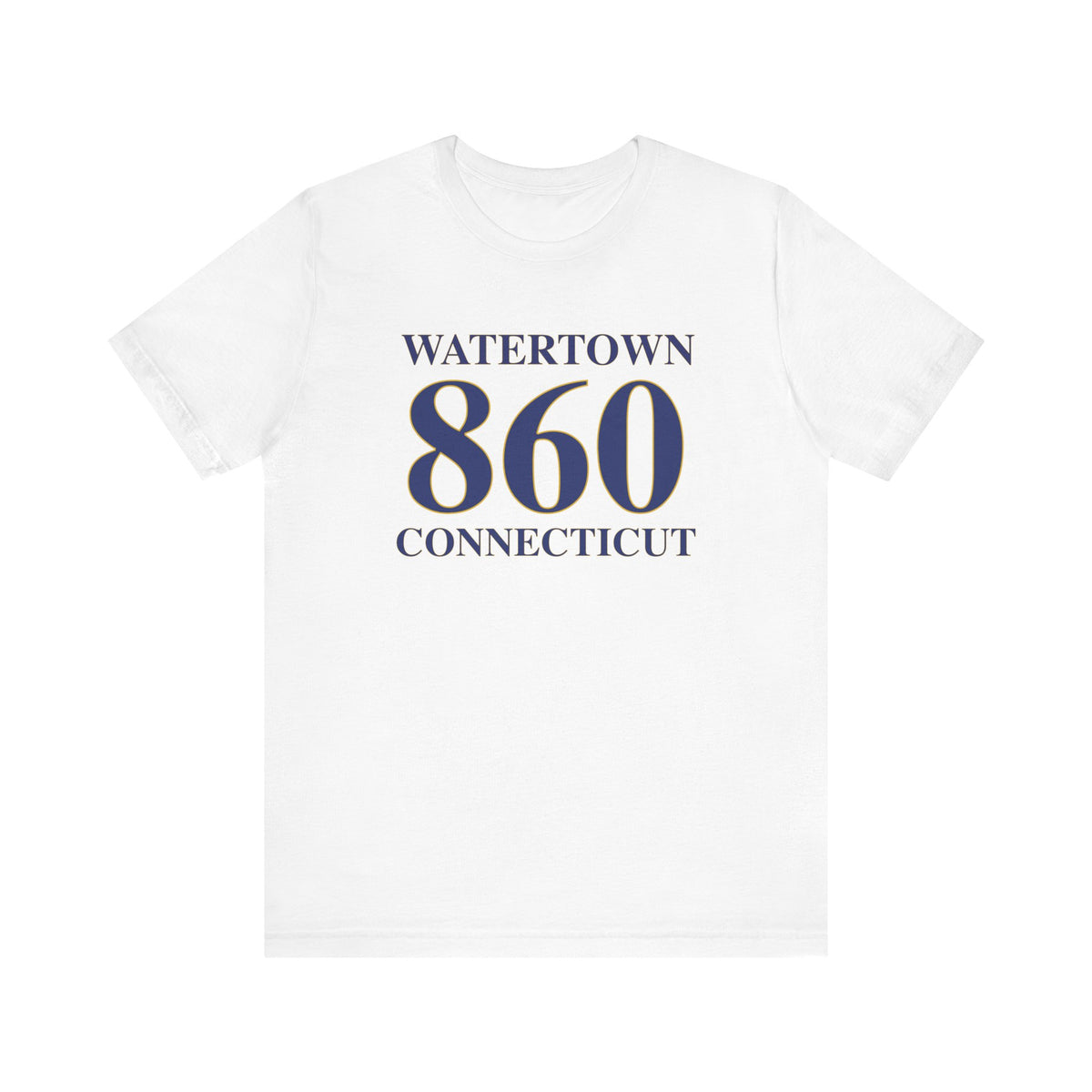 Watertown 860 Connecticut Unisex Jersey Short Sleeve T-Shirt