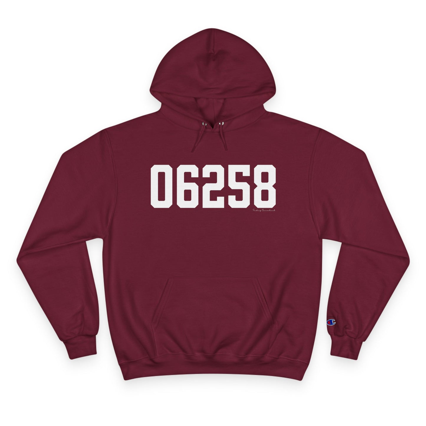 06258 Pomfret CT Zip Code Champion Hoodie