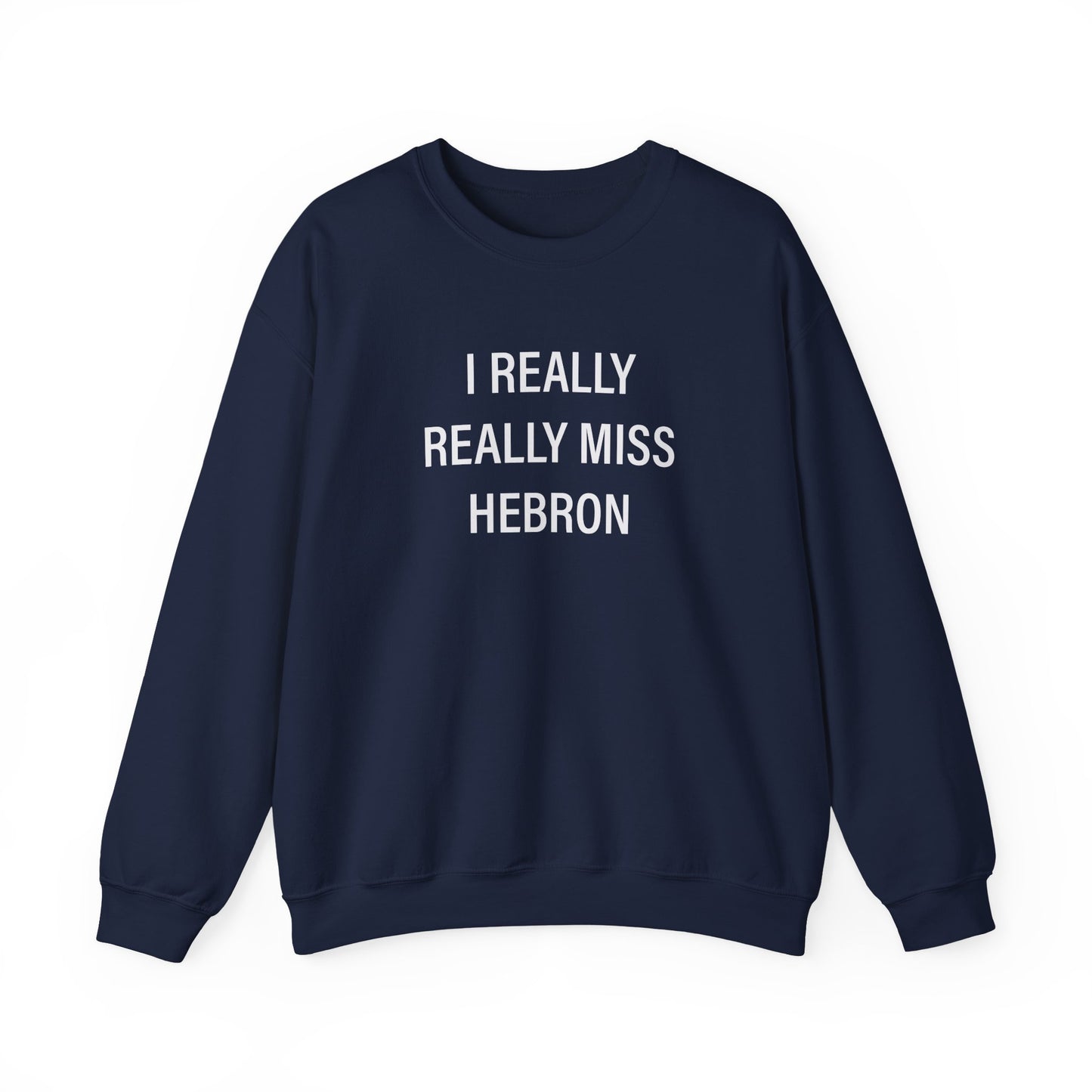 I Really Really Miss Hebron Unisex Heavy Blend™ Crewneck Sweatshirt