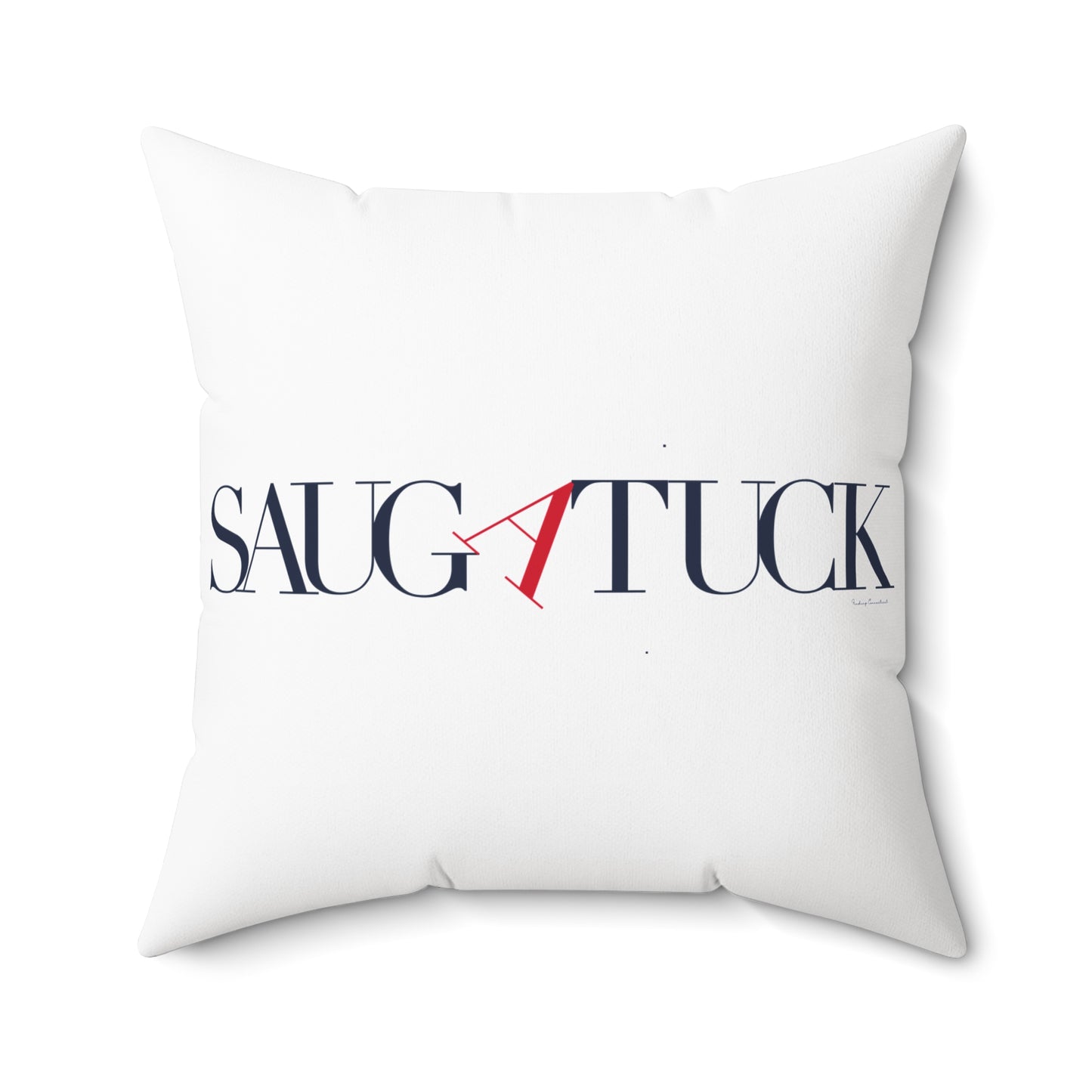 41 Tilt Saugatuck Spun Polyester Square Pillow