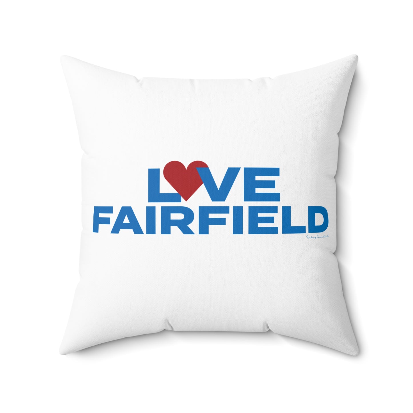 Love Fairfield Spun Polyester Square Pillow