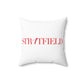 41 Tilt Stratfield Spun Polyester Square Pillow
