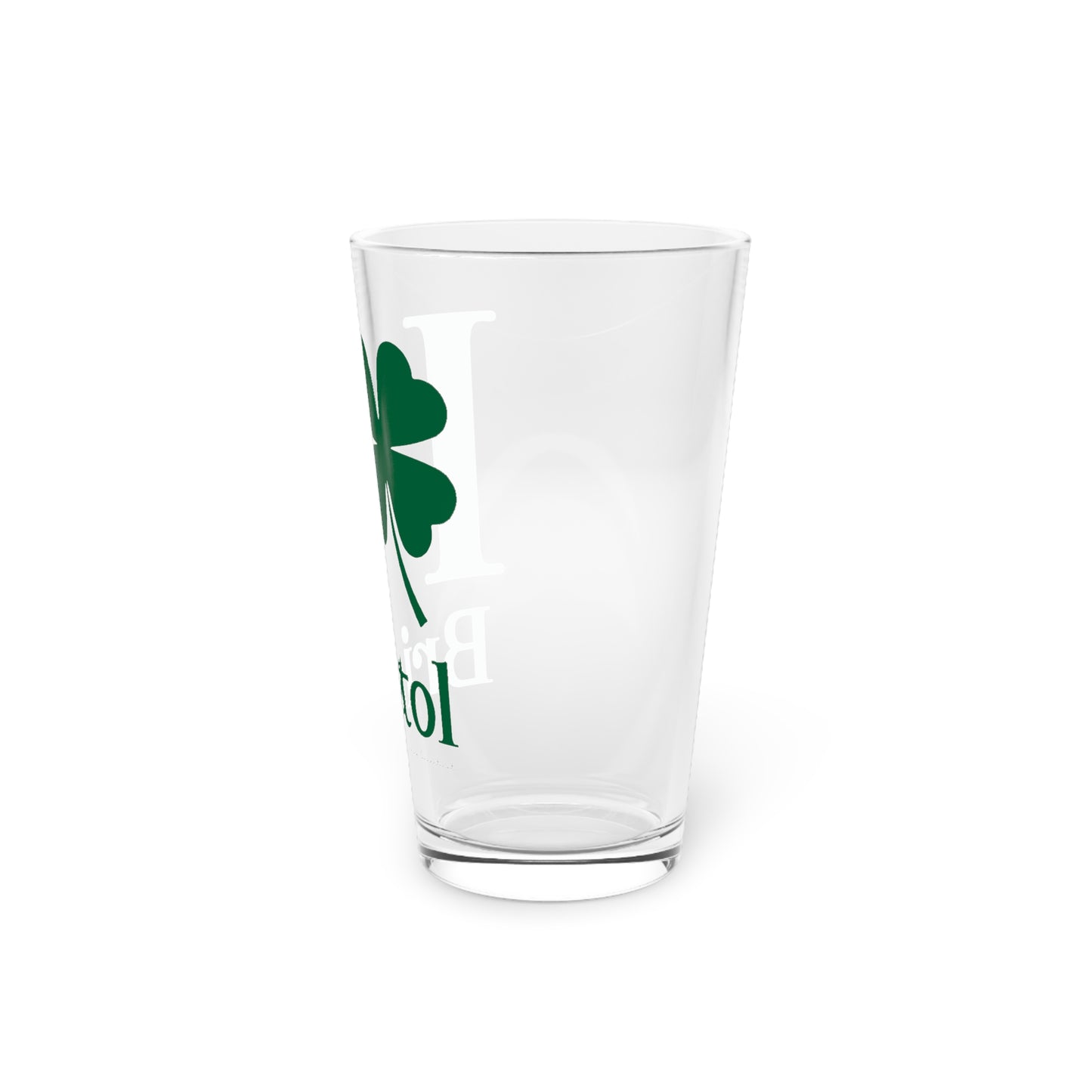 I Clover Bristol Pint Glass, 16oz
