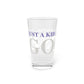 Just a kid listening to Goose - Gray & Purple Pint Glass, 16oz