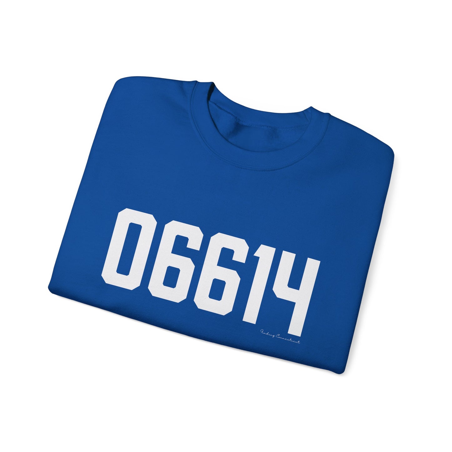 06614 - Stratford CT Zip Code Unisex Heavy Blend™ Crewneck Sweatshirt