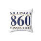 Killingly 860 Connecticut Spun Polyester Square Pillow