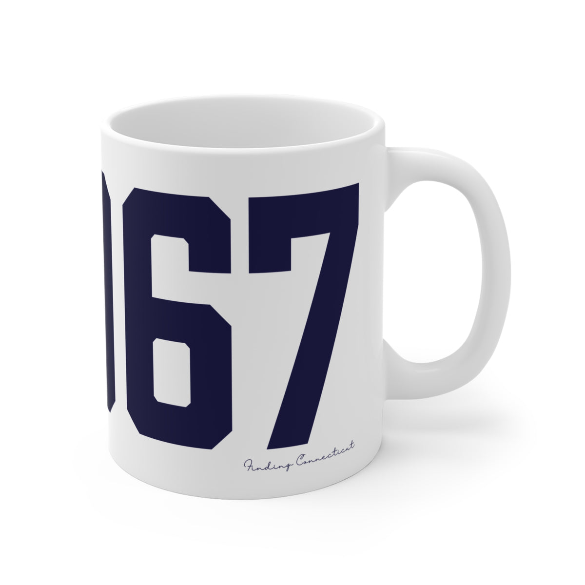 06067 Rocky Hill Connecticut Zip Code Mug 11oz