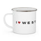 West Norwalk Vision Enamel Camping Mug