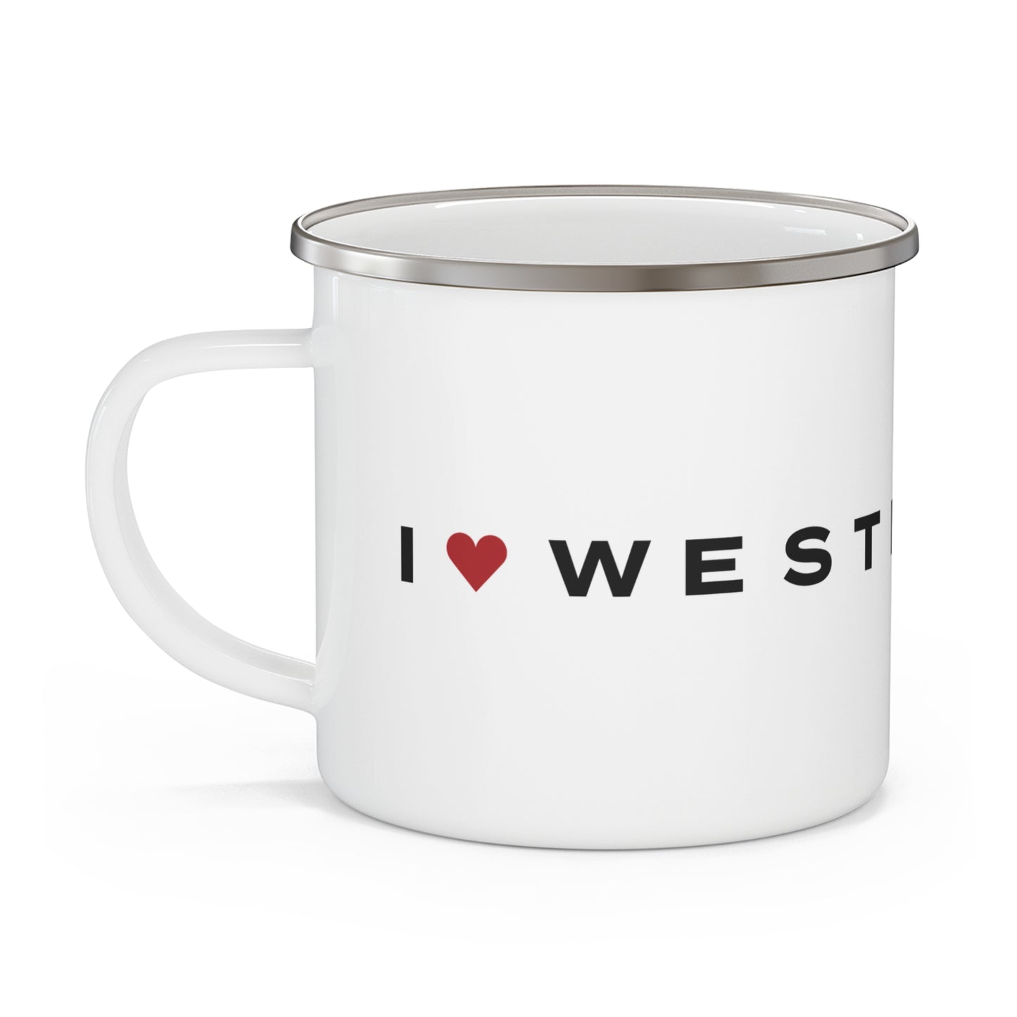 West Norwalk Vision Enamel Camping Mug