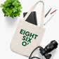 Eight Six O’ Organic Canvas Tote Bag  Lucky Green – St. Patrick’s Day